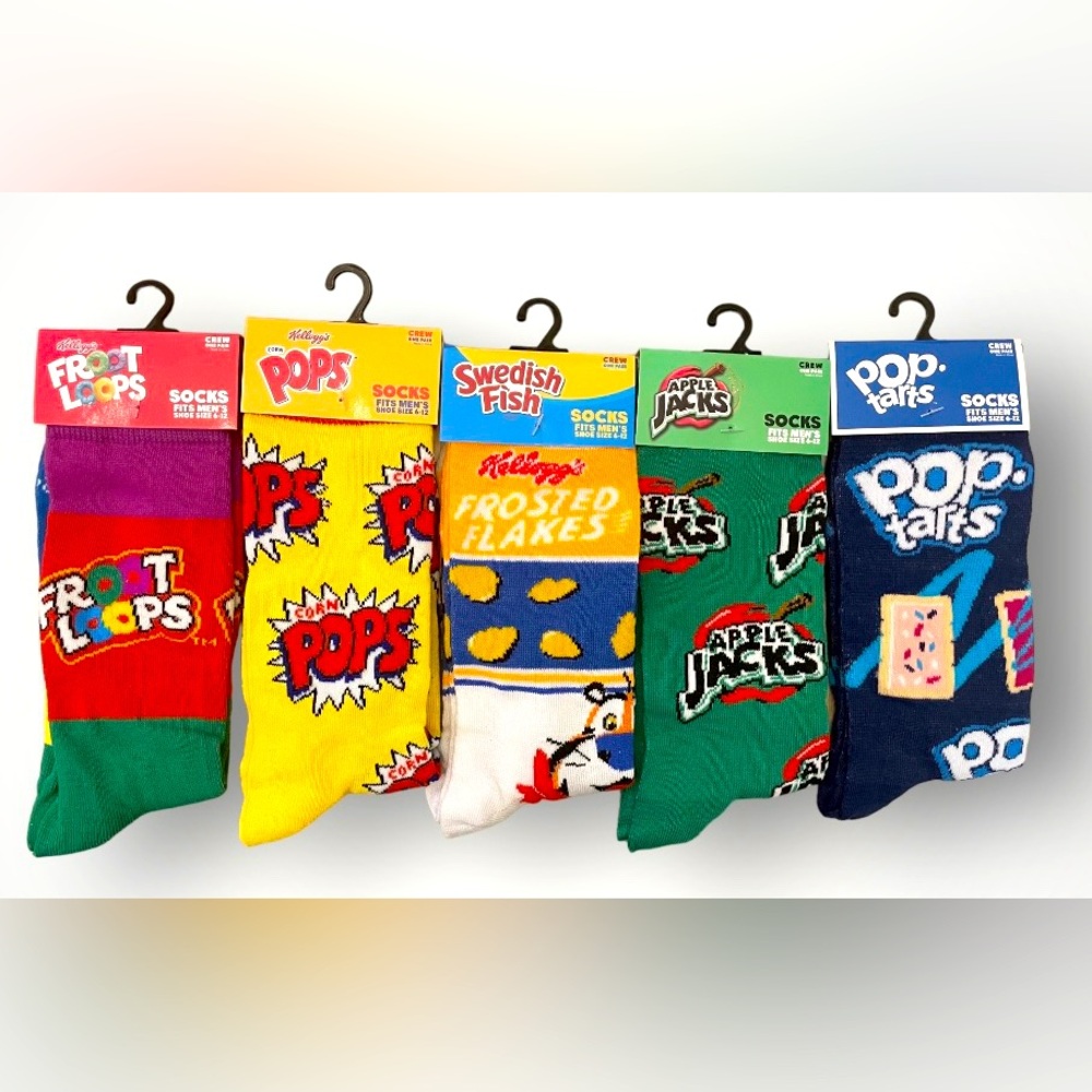 Breakfast Themed Novelty Socks